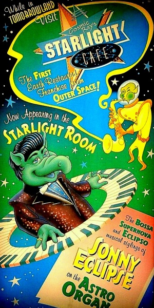  Sonny Eclipse Cosmic Ray's Starlight Cafe poster