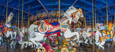  Prince Charming Regal Carrousel Horse}
