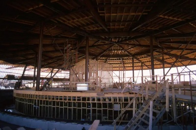  Carousel of Progress construction Disney World