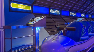  Space Mountain ride vehicle